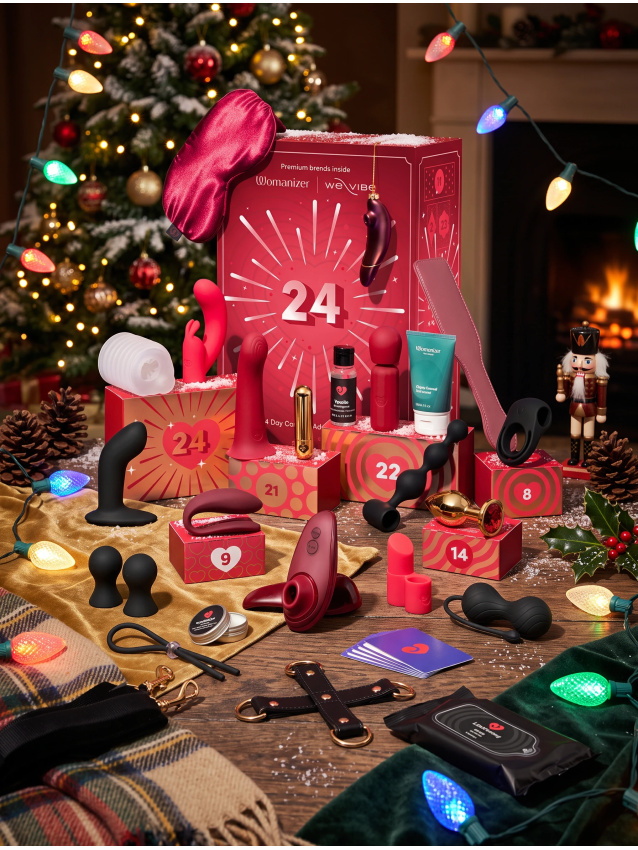 Calendrier de l'Avent érotique pour couples avec sextoys premium