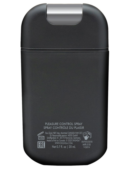 Spray intime pour homme à effet prolongateur