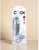 Dildo réaliste avec testicules 17,8 cm