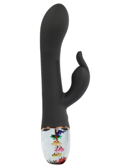 Vibromasseur rabbit double stimulation en silicone doux