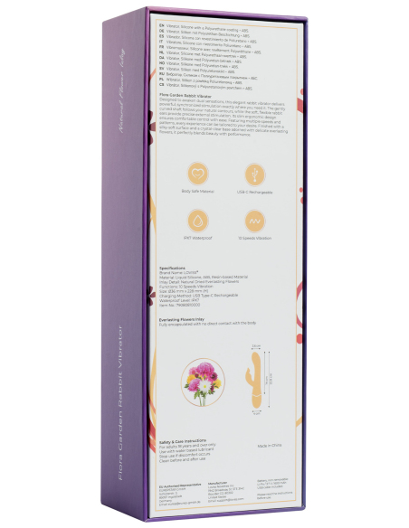 Vibromasseur rabbit double stimulation en silicone doux
