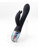 Vibromasseur rabbit double stimulation en silicone doux