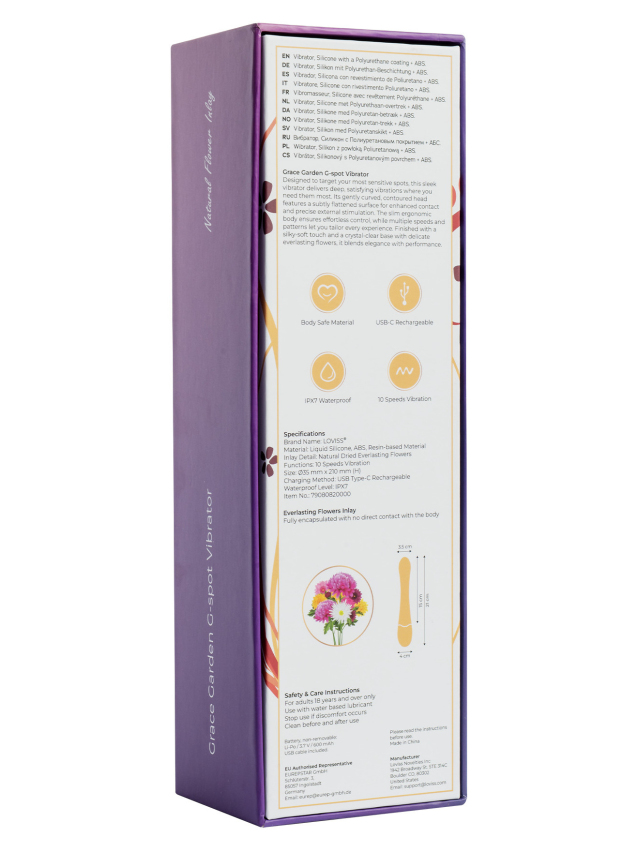 Vibromasseur G-Spot élégant et...