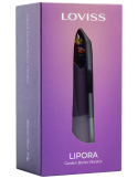 Vibromasseur Bullet compact en silicone doux avec 12 modes de vibration