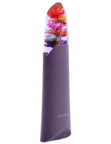 Vibromasseur Bullet compact en silicone doux avec 12 modes de vibration