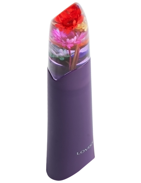 Vibromasseur Bullet compact en silicone doux avec 12 modes de vibration