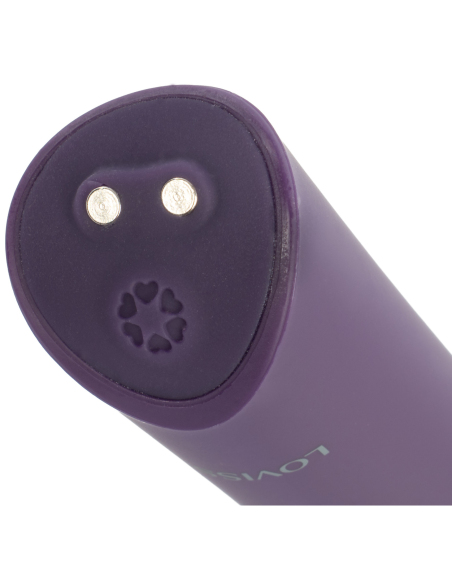 Vibromasseur Bullet compact en silicone doux avec 12 modes de vibration