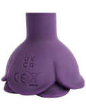 Plug anal vibrant avec télécommande et fleurs éternelles