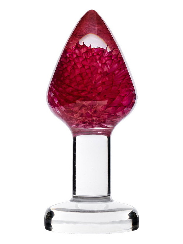 Butt plug en résine avec fleur...