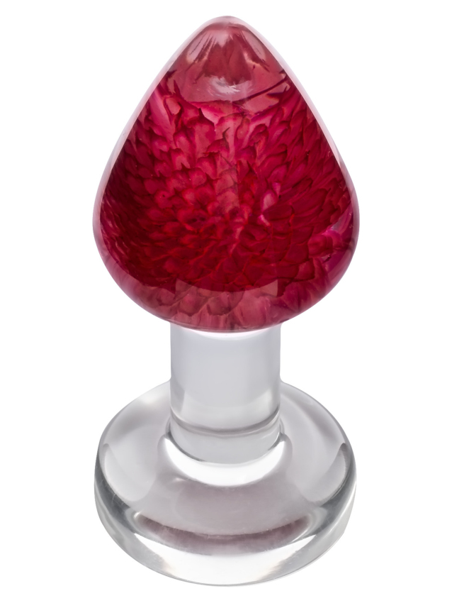 Butt plug en résine avec fleur...