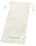 Dildo transparent avec texture fleur d'hélichryse