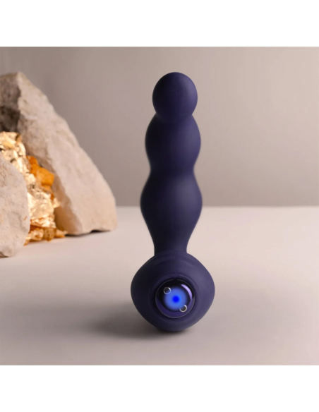 Stimulateur prostatique et périnéal ergonomique en silicone doux