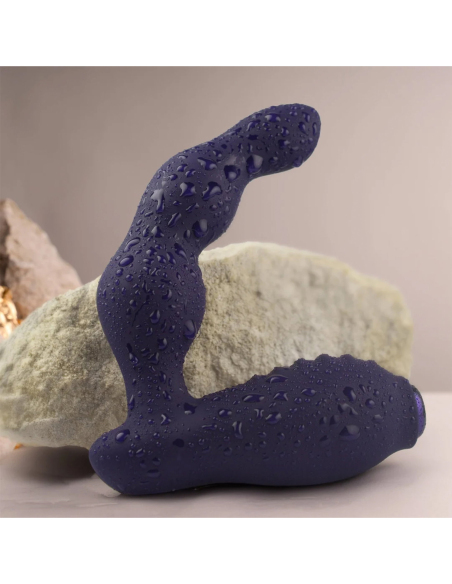Stimulateur prostatique et périnéal ergonomique en silicone doux