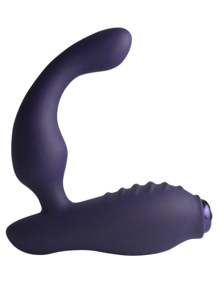 Prostaatstimulator silicone doux avec 16 modes de vibration