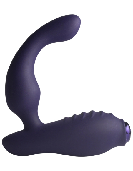 Prostaatstimulator silicone doux avec 16 modes de vibration