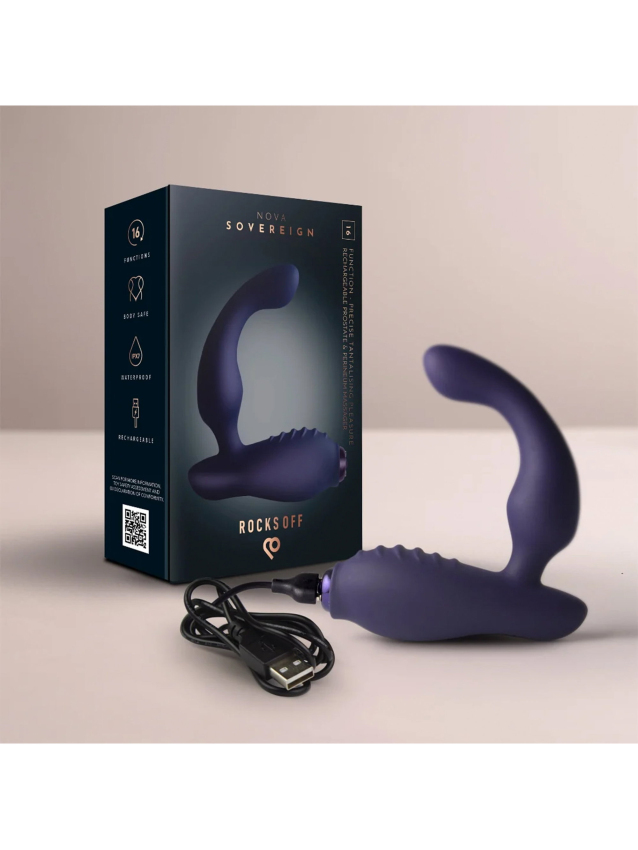 Prostaatstimulator silicone doux avec...