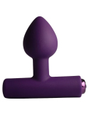 Vibromasseur prostatique compact et puissant en silicone doux