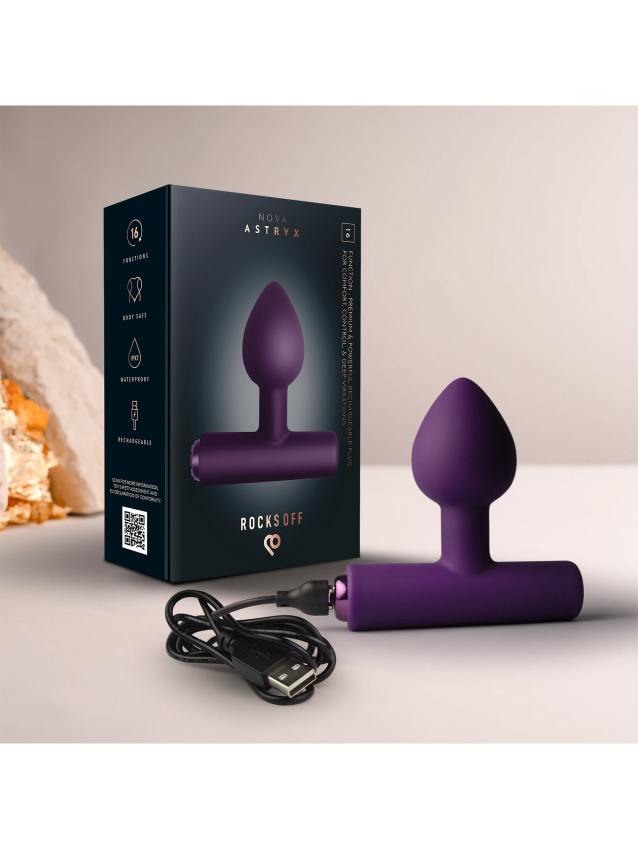Vibromasseur prostatique compact et...
