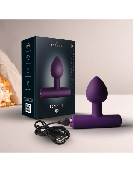 Vibromasseur prostatique compact et puissant en silicone doux
