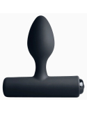 Vibromasseur prostatique fin rechargeable en silicone doux