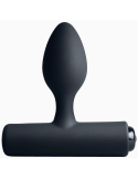 Vibromasseur prostatique fin rechargeable en silicone doux