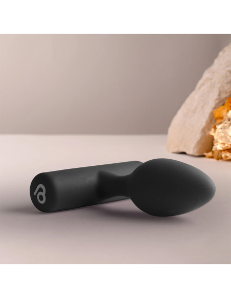 Vibromasseur prostatique fin rechargeable en silicone doux