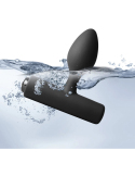 Vibromasseur prostatique fin rechargeable en silicone doux