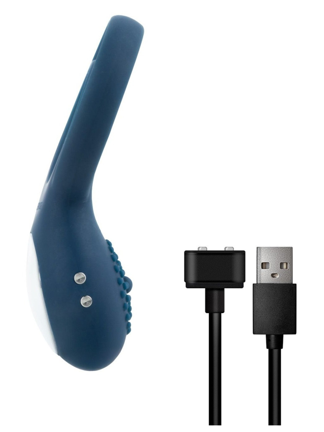Anneau vibrant en silicone doux pour...