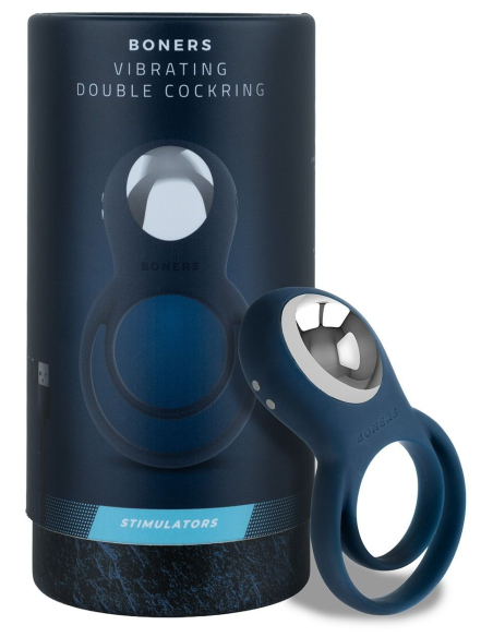 Anneau vibrant en silicone doux pour couples