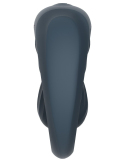 Anneau vibrant en silicone avec boule de stimulation