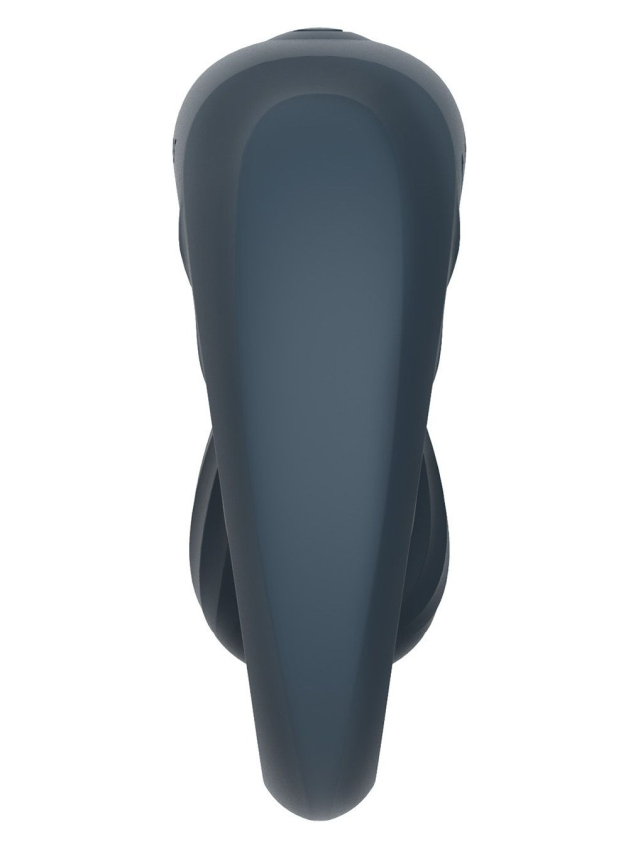 Anneau vibrant en silicone avec boule...