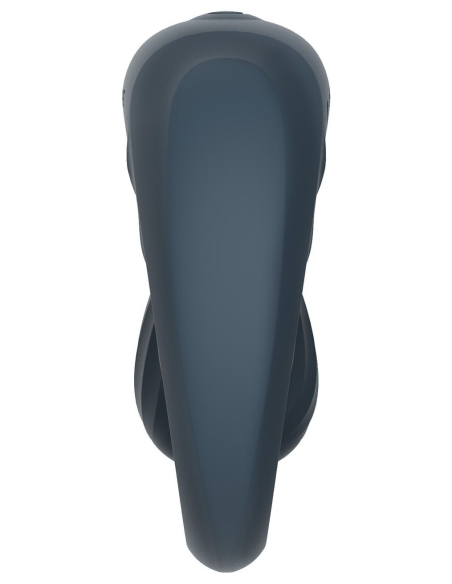 Anneau vibrant en silicone avec boule de stimulation