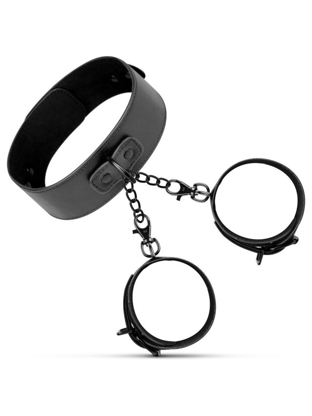 Collier et menottes réglables en...