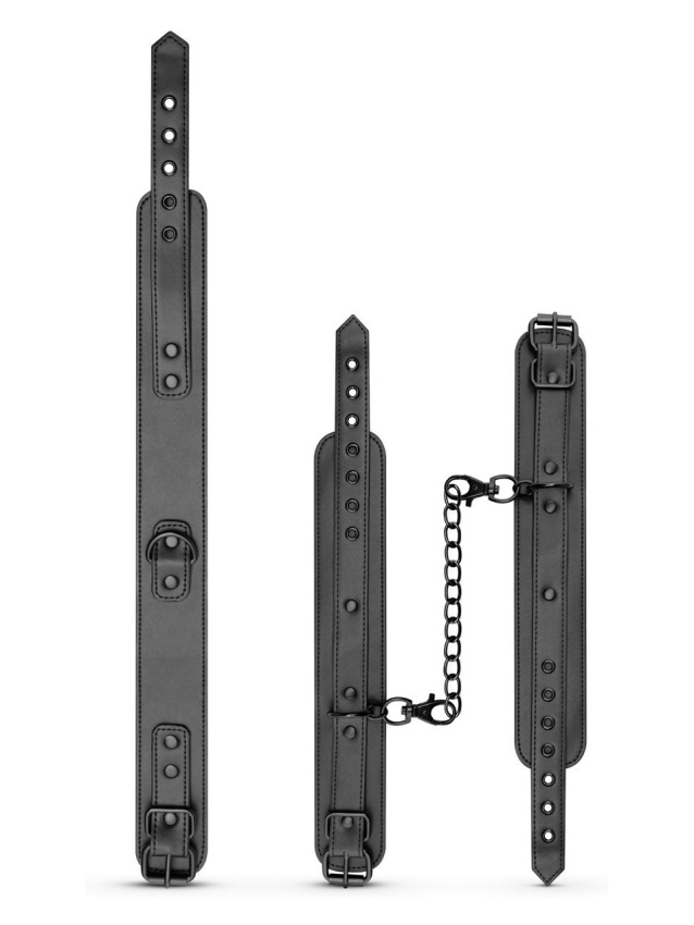 Collier et menottes réglables en...