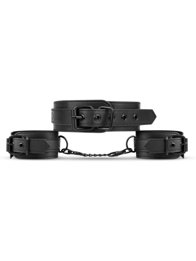 Collier et menottes réglables en...