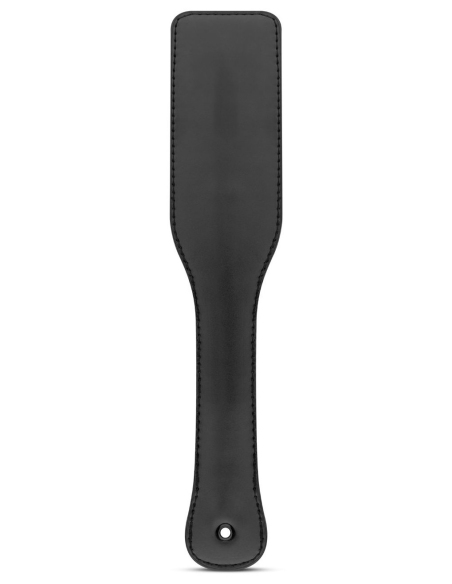 Paddle en cuir synthétique noir pour jeux BDSM - vue 2
