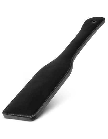 Paddle en cuir synthétique noir pour jeux BDSM - vue 5