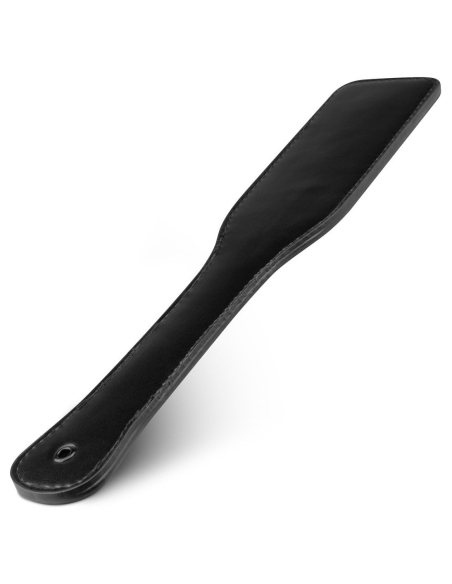 Paddle en cuir synthétique noir pour jeux BDSM - vue 6