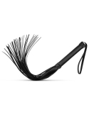 Flogger en simili cuir noir pour jeux BDSM - vue 5