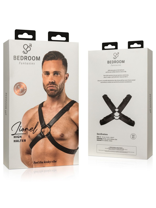 Harnais de bondage réglable en simili...
