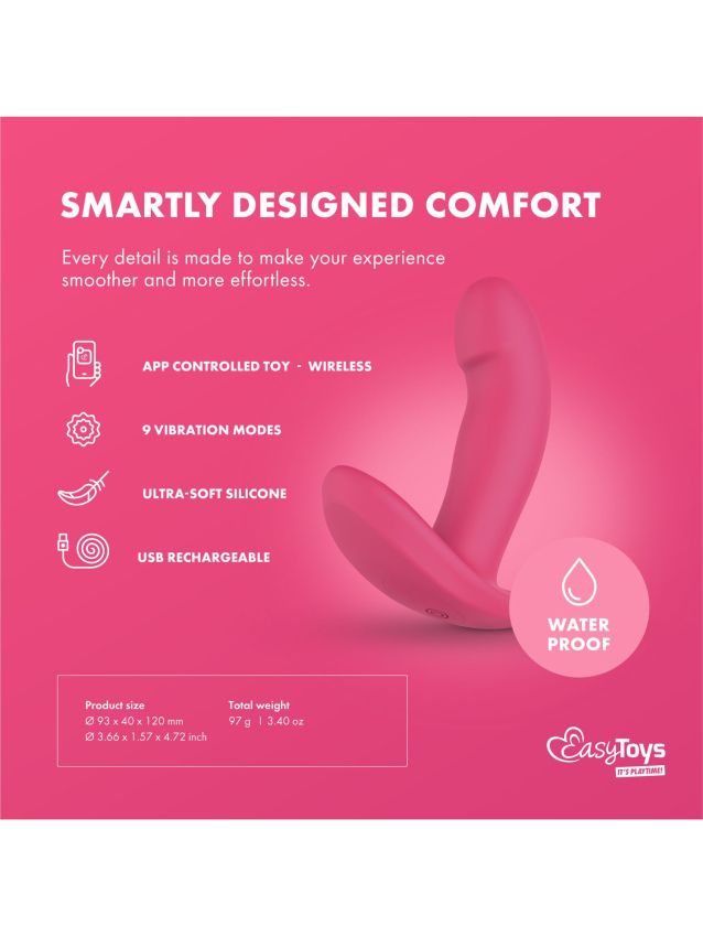 Vibromasseur portable connecté Ivy...