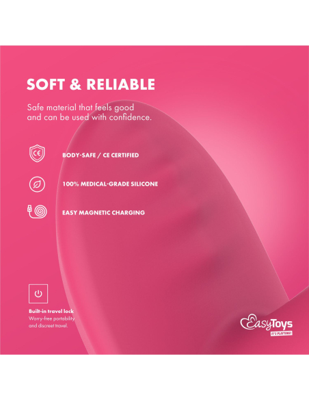 Vibromasseur portable connecté Ivy pour stimulation mains libres