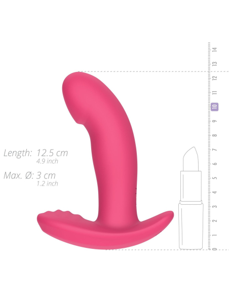 Vibromasseur portable connecté Ivy pour stimulation mains libres