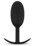 Plug anal lesté en silicone doux pour stimulation intense