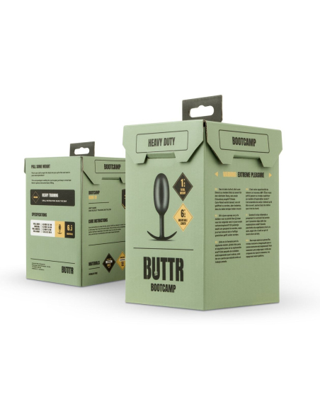 Plug anal lesté en silicone doux pour stimulation intense - vue 2