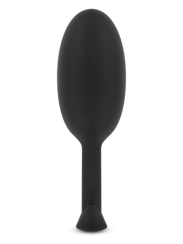 Plug anal lesté en silicone doux pour stimulation intense - vue 3