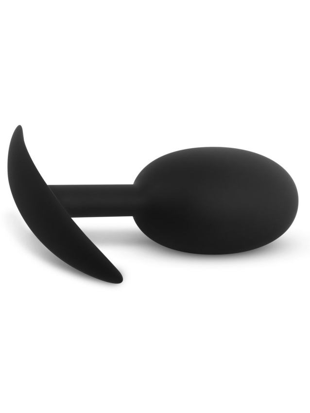 Plug anal lesté en silicone doux pour stimulation intense - vue 5