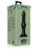 Gode anal rigide avec texture nervurée et insertable de 25 cm - vue 6
