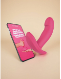 Vibromasseur portable connecté Ivy pour stimulation mains libres