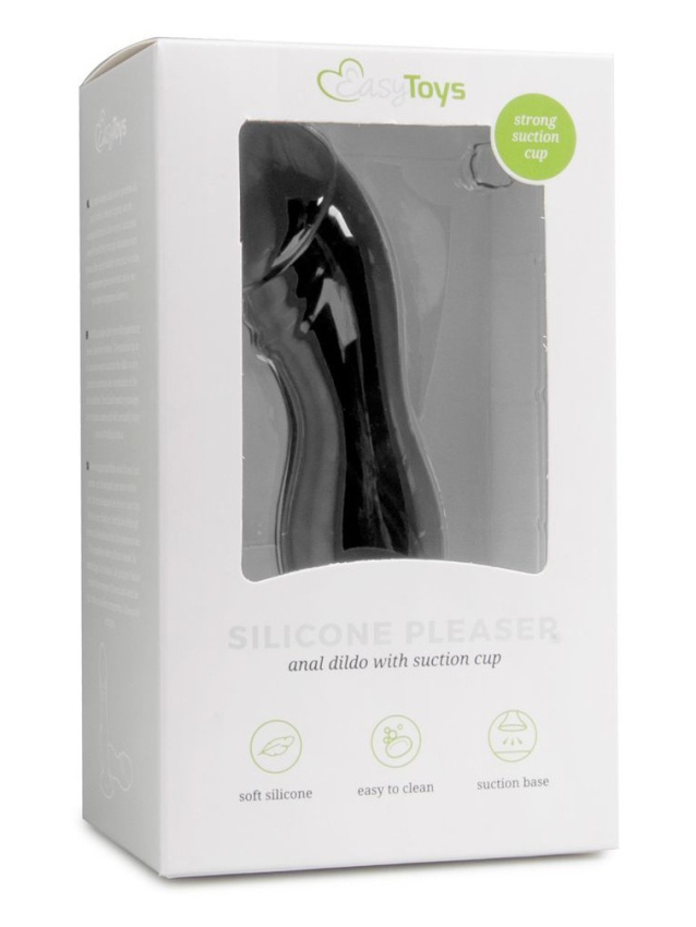 Gode anal en silicone doux avec ventouse